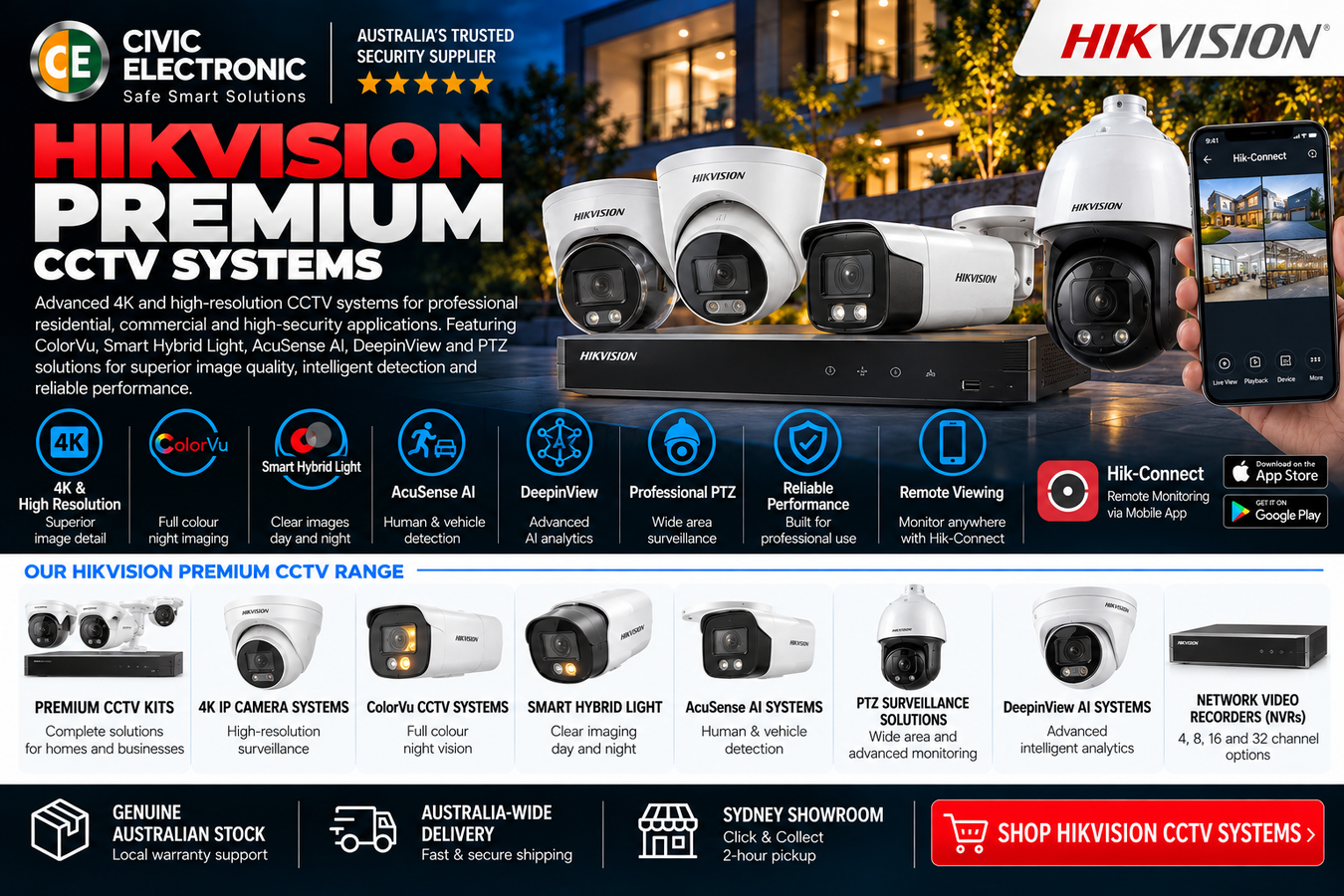 Hikvision Premium CCTV Systems