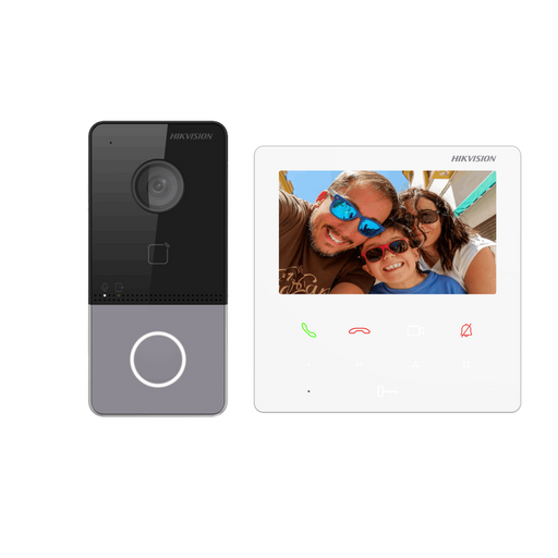 Hikvision DS-KIS606-P IP Video Intercom Kit - Civic Electronic