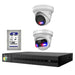 Hikvision HiLook Pro Panoramic 4CH CCTV Kit: 2 x Pro IP Turret Cameras + 4CH NVR + 2TB HDD - Civic Electronic