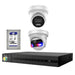 Hikvision HiLook 4K with Pro 4CH CCTV Kit: 2 x 4K Turret Cameras + 4CH NVR + 2TB HDD - Civic Electronic