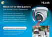 Hilook IPC-T269H-MU/SL All-in-One Camera with Active Colour Deterrence - Civic Electronic