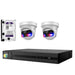 Hikvision HiLook Pro Panoramic 4CH CCTV Kit: 2 x Pro IPC-T289PH-MU/SL + 4CH NVR + 2TB - Civic Electronic