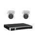 Hikvision 8MP 4K AcuSense 4CH CCTV kit 2 X Network Camera with Siren Strobe +4CH NVR - Civic Electronic