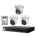 Hikvision Hilook 6MP 1 x T269, 2 x T361 3 Camera Kit: All in one Camera Active Colour Deterrence - Civic Electronic