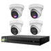 Hikvision Hilook 6MP 2 x T269, 2 x T361 4 Camera Kit - All in one Camera Active Colour Deterrence - Civic Electronic