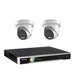 Hikvision 6MP AcuSense 4CH CCTV kit 2 Network Camera with Siren Strobe+4CH NVR - Civic Electronic