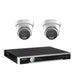 Hikvision 8MP 4K AcuSense 4CH CCTV kit 2 Network Camera with Siren Strobe+4CH NVR - Civic Electronic