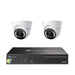TP-Link 8MP 4CH CCTV Kit: 2 x IP Turret Cameras (Full-Colour Speaker, Mic, Light) + 4CH NVR - Civic Electronic
