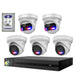 Hikvision HiLook Pro Panoramic 8CH CCTV Kit: 5 x Pro IP Turret Cameras + 8CH NVR - Civic Electronic