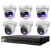 Hikvision HiLook Pro Panoramic 8CH CCTV Kit: 3+3 Pro IP Turret Cameras + 8CH NVR - Civic Electronic