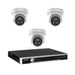 Hikvision 8MP 4K AcuSense 4CH CCTV kit 3 X Network Camera with Siren Strobe +4CH NVR - Civic Electronic