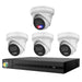 Hikvision Hilook 6MP 1 x T269, 3 x T361 4 Camera Kit - All in one Camera Active Colour Deterrence - Civic Electronic