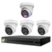 Hikvision Hilook 6MP 1 x T269, 3 x T361 4 Camera Kit - All in one Camera Active Colour Deterrence - Civic Electronic