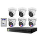 Hikvision Hilook 6MP 3 x T269, 3 x T361 6 Camera Kit - All in one Camera Active Colour Deterrence - Civic Electronic