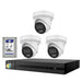 Hikvision HiLook 6MP  IntelliSense 4CH CCTV Kit: 3 x IP Turret Cameras + 4CH NVR + 2TB HDD - Civic Electronic