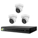 Hikvision HiLook 6MP  IntelliSense 4CH CCTV Kit: 3 x IP Turret Cameras + 4CH NVR) - Civic Electronic