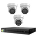 HiLook Hi Color Pro 8MP 4K 4CH CCTV Kit: 3 x IP Hi Color Camera + 4CH NVR - Civic Electronic
