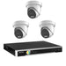 Hikvision 6MP AcuSense 4CH CCTV kit 3 Network Camera with Siren Strobe+4CH NVR - Civic Electronic