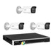 Hikvision 8MP 4K AcuSense 4CH CCTV kit 3 Network Bullet Camera+4CH NVR - Civic Electronic
