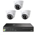 TP-Link 8MP 4CH CCTV Kit: 3 x IP Turret Cameras (Full-Colour Speaker, Mic, Light) + 4CH NVR - Civic Electronic
