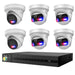 Hikvision HiLook Pro Panoramic 8CH CCTV Kit: 4+2 Pro IP Turret Cameras + 8CH NVR - Civic Electronic