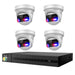 Hikvision HiLook Pro Panoramic 8CH CCTV Kit: 4 x Pro IPC-T289PH-MU/SL + 8CH NVR - Civic Electronic