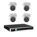 Hikvision 8MP 4K AcuSense 4CH CCTV kit 4 X Network Camera with Siren Strobe +4CH NVR - Civic Electronic