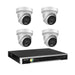 Hikvision 8MP 8K AI Smart Hybrid Light with ColorVu 8CH CCTV kit 4 X Camera Siren Strobe+8CH NVR - Civic Electronic