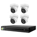 Hikvision HiLook 6MP  IntelliSense 8CH CCTV Kit: 4 x IP Turret Cameras + 8CH NVR - Civic Electronic