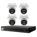 Hikvision HiLook 8MP 4K IntelliSense 8CH CCTV Kit: 4 x IP Turret Cameras + 8CH NVR - Civic Electronic