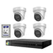 HiLook Hi Color Pro 6MP 8CH CCTV Kit: 4 x IP Hi Color Camera+ 8CH NVR - Civic Electronic