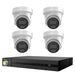 HiLook Hi Color Pro 8MP 4K 8CH CCTV Kit: 4 x IP Hi Color Camera+ 8CH NVR - Civic Electronic