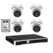 Hikvision 8MP 8K AI Smart Hybrid Light with ColorVu 8CH CCTV kit 4 X Camera Siren Strobe+8CH NVR - Civic Electronic