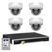 Hikvision 6MP AcuSense 8CH CCTV kit 4 Network Dome Camera+8CH NVR - Civic Electronic
