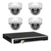 Hikvision 6MP AcuSense 4CH CCTV kit 4 Network Dome Camera+4CH NVR - Civic Electronic