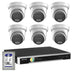 Hikvision 8MP 4K AcuSense 8CH CCTV kit 6 Network Camera with Siren Strobe+8CH NVR - Civic Electronic