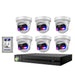 Hikvision HiLook Pro Panoramic 8CH CCTV Kit: 6 X Panoramic IPC-T289PH-MU/SL+8CH NVR - Civic Electronic