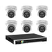 Hikvision 8MP 4K AcuSense 8CH CCTV kit 6 X Network Camera with Siren Strobe +8CH NVR - Civic Electronic