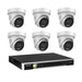 Hikvision 8MP 8K AI Smart Hybrid Light with ColorVu 8CH CCTV kit 6 X Camera Siren Strobe+8CH NVR - Civic Electronic