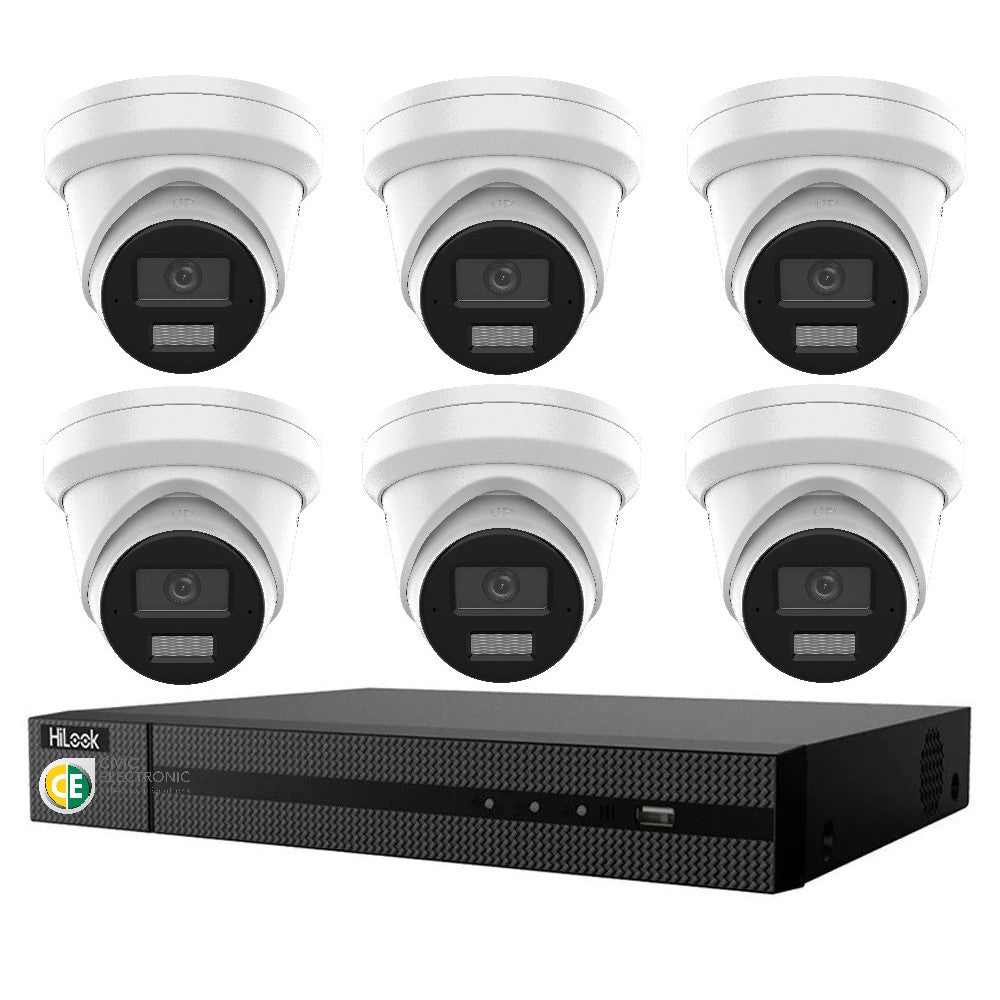 Secure Your Space: Hikvision HiLook 8MP 4K CCTV Kit - 8 Cameras & NVR