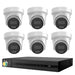 HiLook Hi Color Pro 8MP 4K 8CH CCTV Kit: 6 x IP Hi Color Camera+ 8CH NVR - Civic Electronic