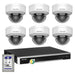 Hikvision 6MP AcuSense 8CH CCTV kit 6 Network Dome Camera+8CH NVR - Civic Electronic