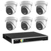 Hikvision 6MP AcuSense 8CH CCTV kit 6 Network Camera with Siren Strobe+8CH NVR - Civic Electronic