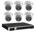 Hikvision 8MP 4K AcuSense 8CH CCTV kit 6 Network Camera with Siren Strobe+8CH NVR - Civic Electronic
