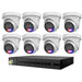 HiLook All-in-One Active Colour Deterrence 8CH CCTV Kit: 8 x IP Active Colour Camera+ 8CH NVR - Civic Electronic