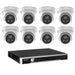 Hikvision 8MP 4K AcuSense 8CH CCTV kit 8 X Network Camera with Siren Strobe +8CH NVR - Civic Electronic