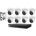 Hikvision HiLook 6MP IntelliSense 8CH CCTV Kit: 8 x IP Turret Cameras + 8CH NVR+2TB HDD - Civic Electronic