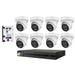 Hikvision HiLook 6MP IntelliSense 8CH CCTV Kit: 8 x IP Turret Cameras + 8CH NVR+3TB HDD - Civic Electronic