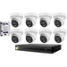 Hikvision HiLook 6MP IntelliSense 8CH CCTV Kit: 8 x IP Turret Cameras + 8CH NVR+4TB HDD - Civic Electronic