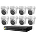 HiLook Hi Color Pro 6MP 16CH CCTV Kit: 8 x IP Hi Color Camera+ 16CH NVR - Civic Electronic